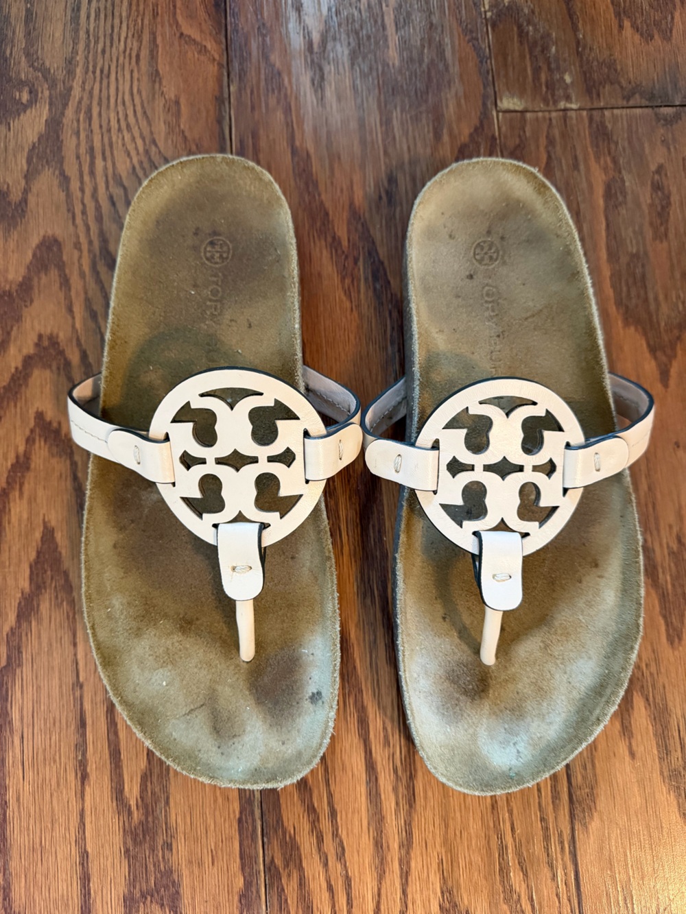 Tory Burch Cloud Sandal. Light Pink. Size 7.5.